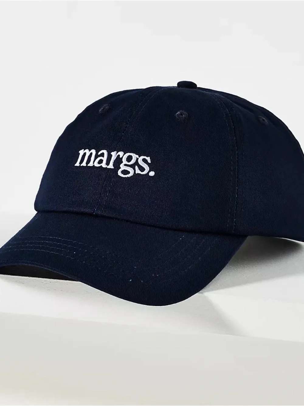 Anthropologie Motel Margarita Margs.Dad Baseball Hat. NWT. Navy